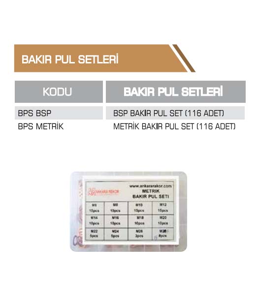 BAKIR PUL SETLERİ